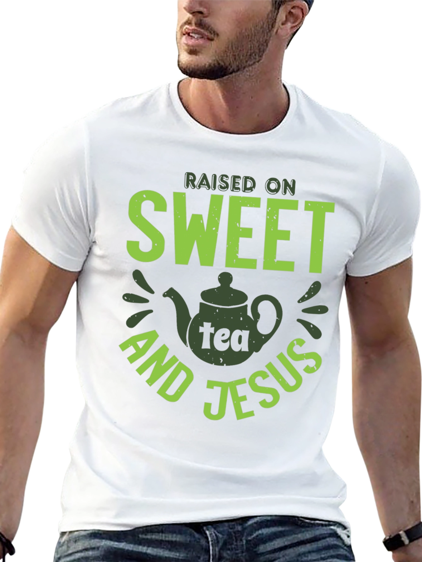 Sweet Tea & Jesus Graphic T-Shirt - Unisex