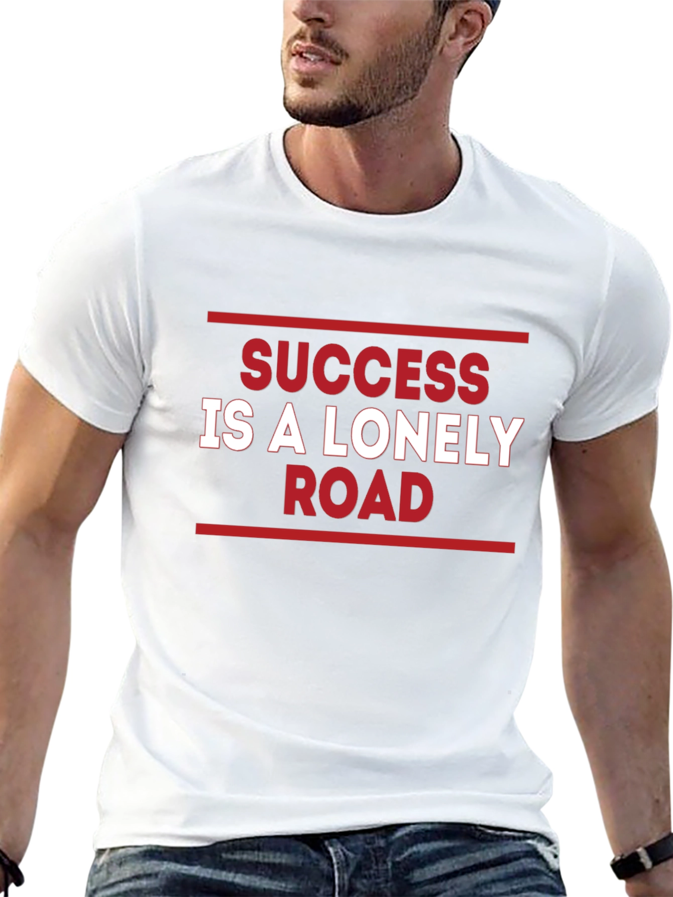 Success is a Lonely Road Graphic T-Shirt