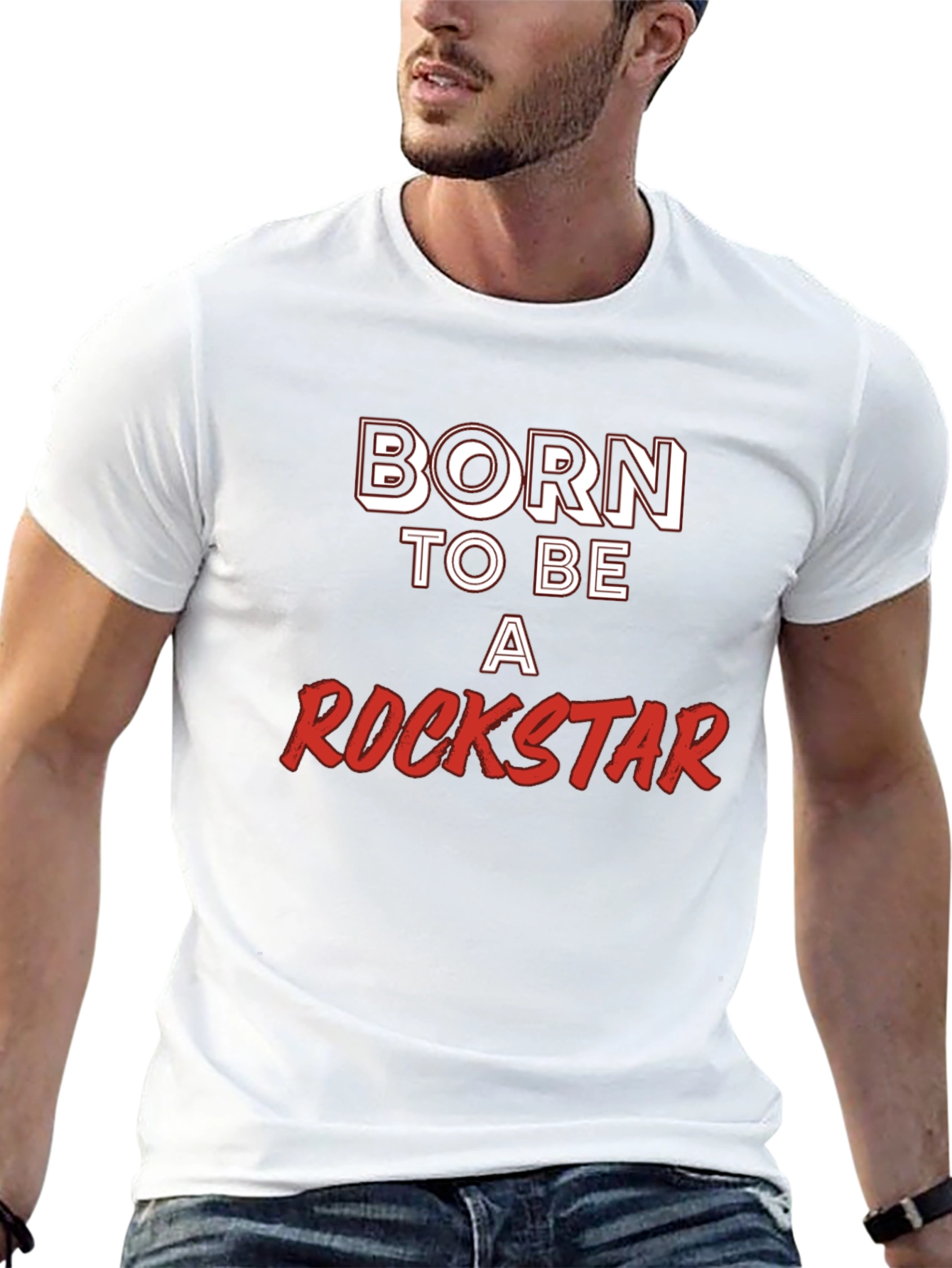 Born to be a Rockstar Graphic Tee