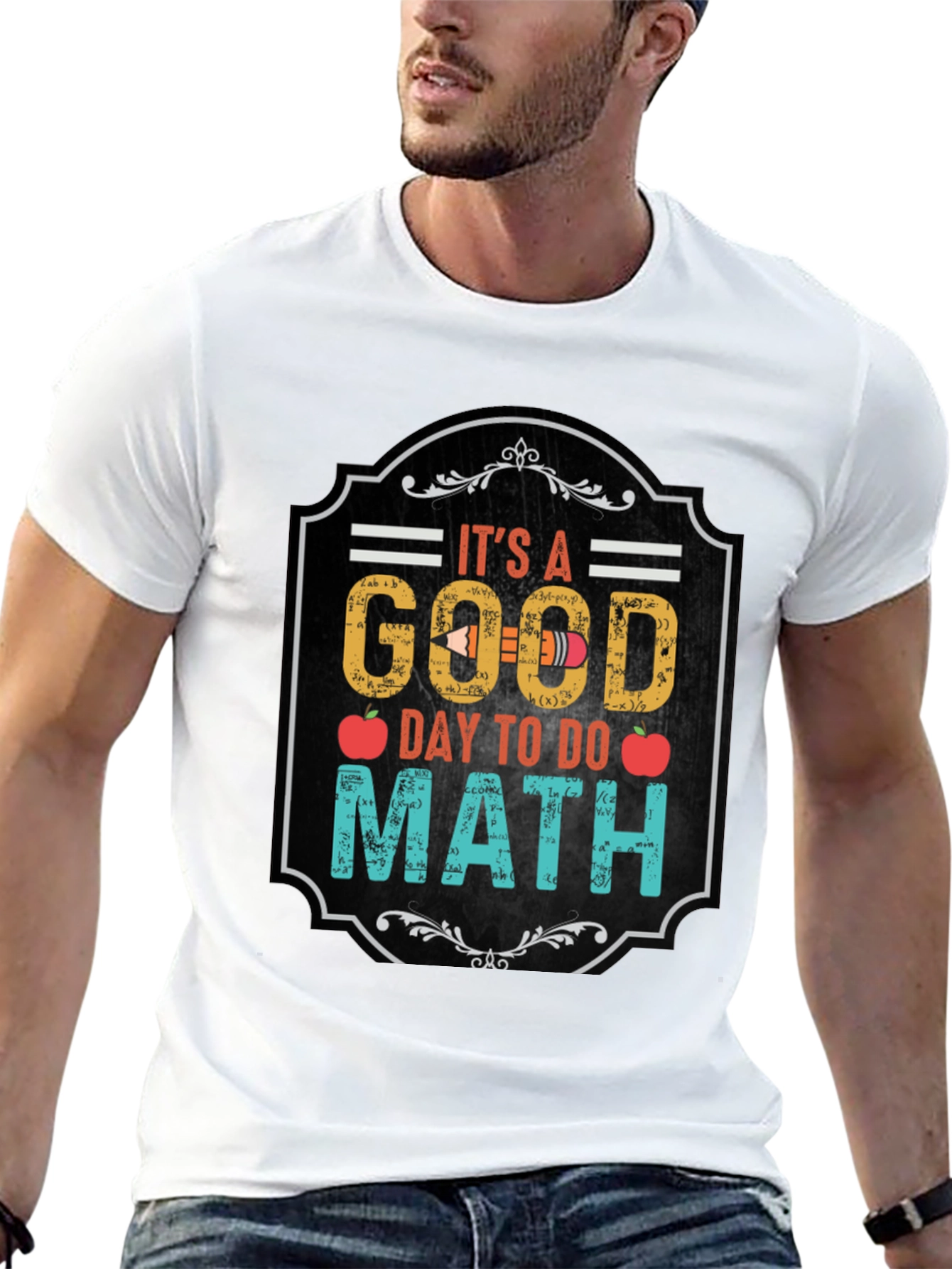 Its A Good Day To Do Math Black T-Shirt