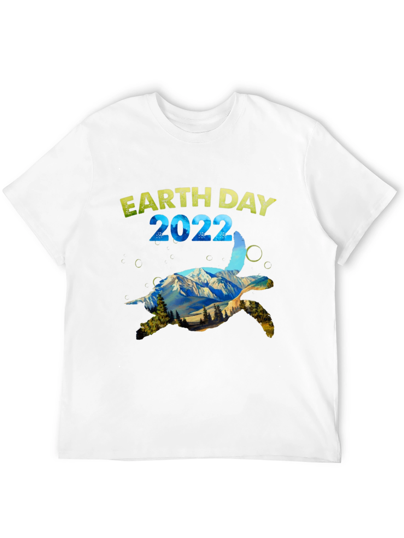 Earth Day 2022 Turtle Graphic Tee