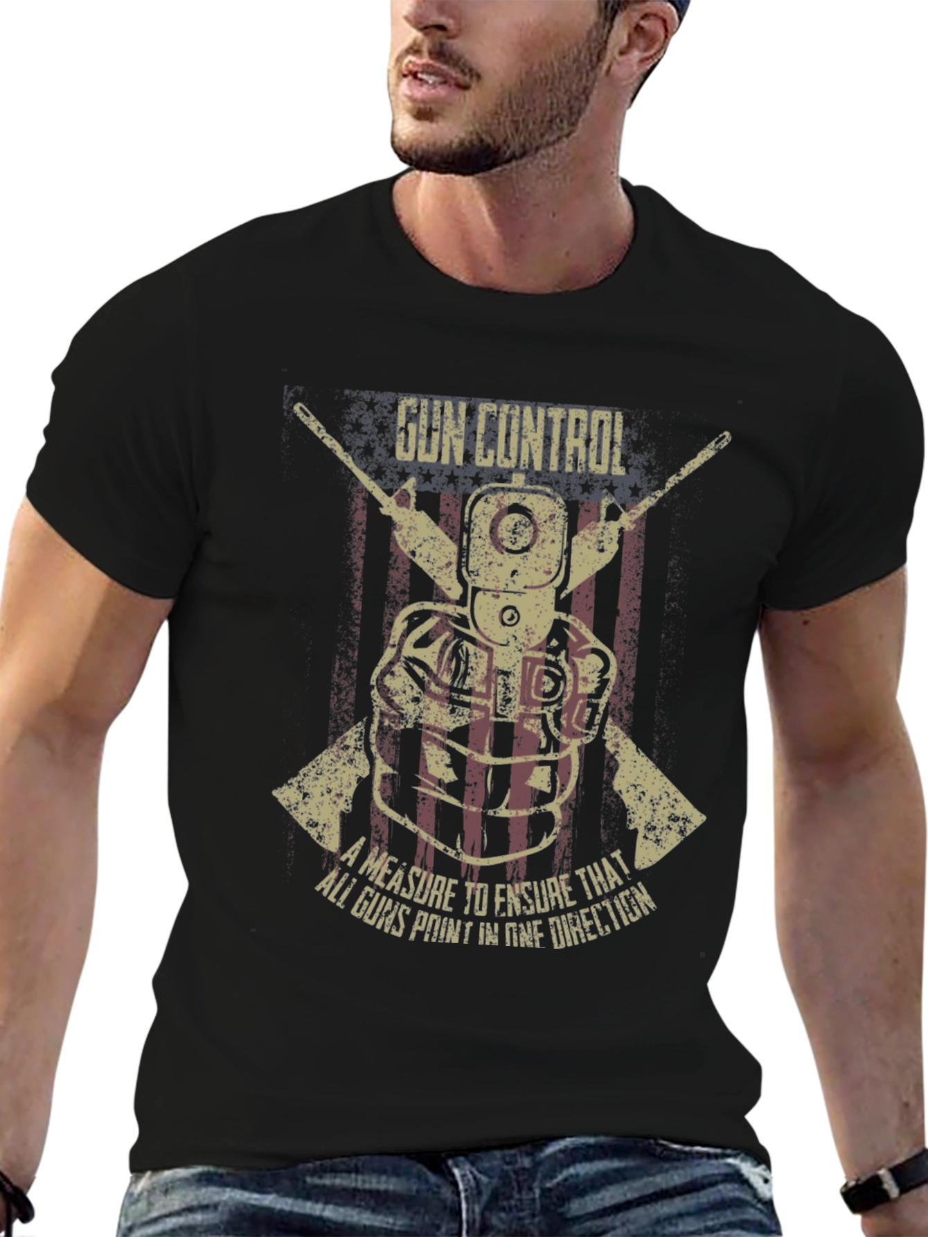 Gun Control Humor T-Shirt