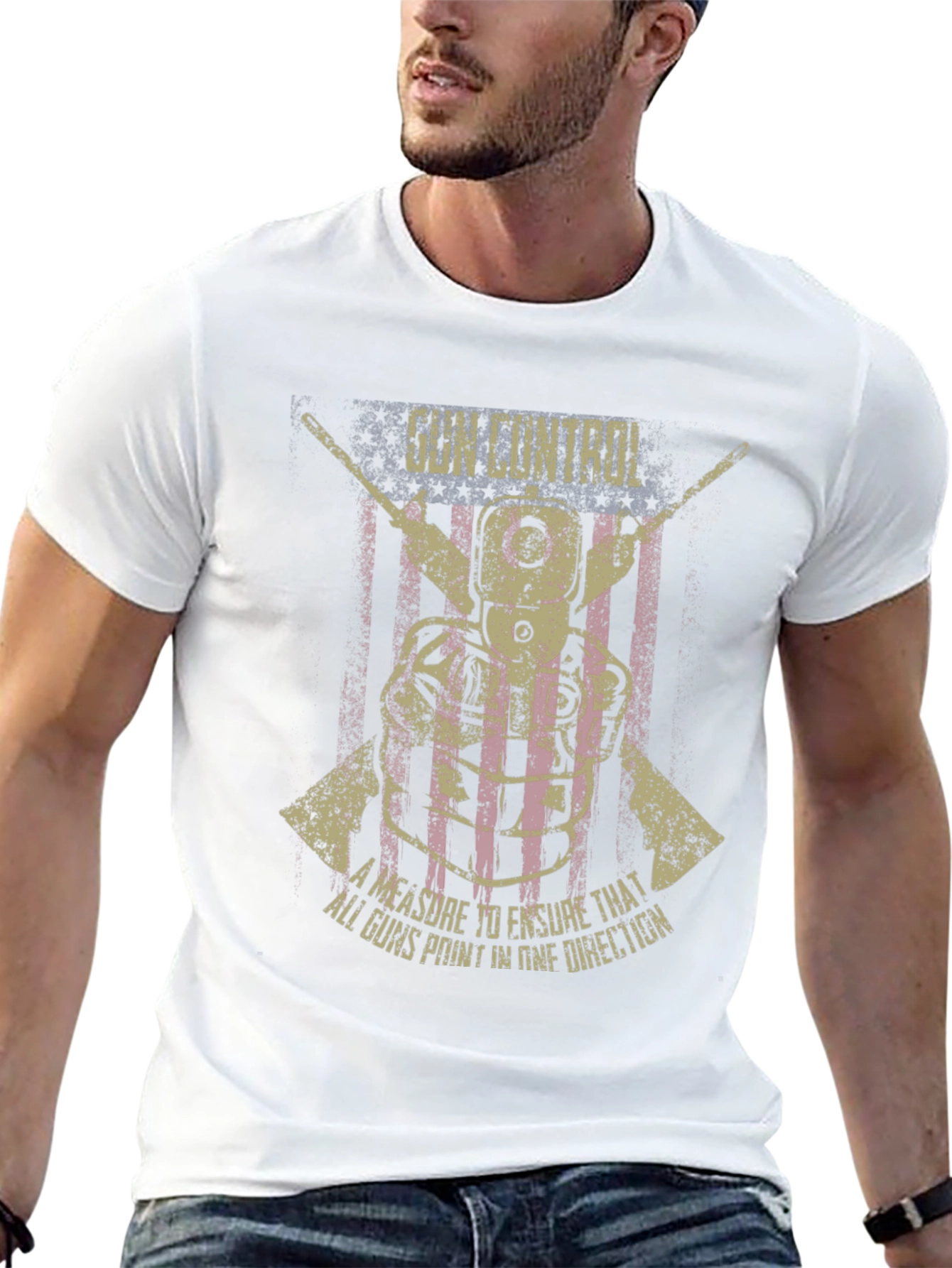 Gun Control Humor T-Shirt