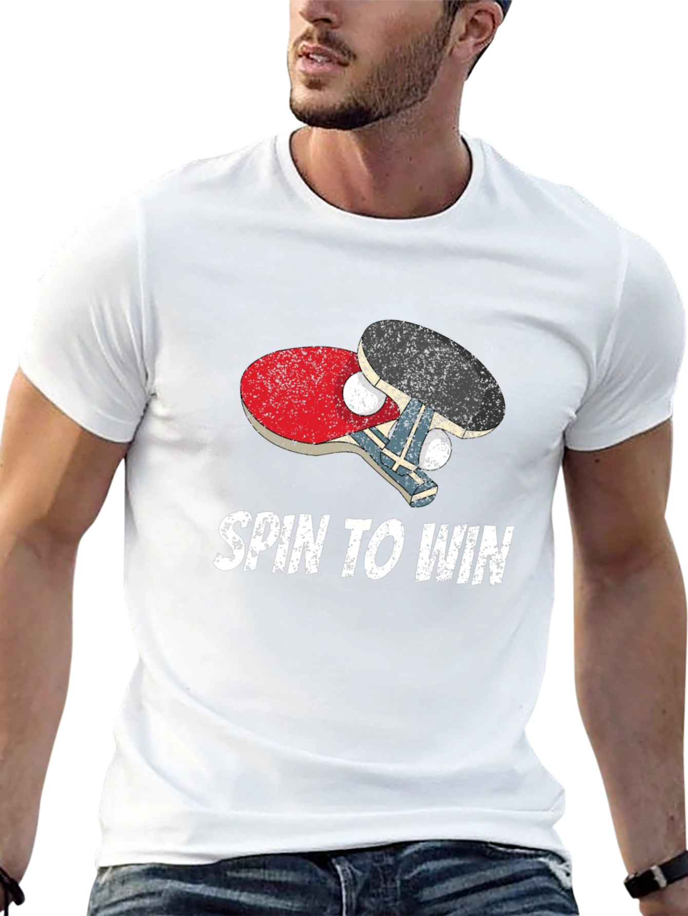Spin To Win Ping Pong T-Shirt
