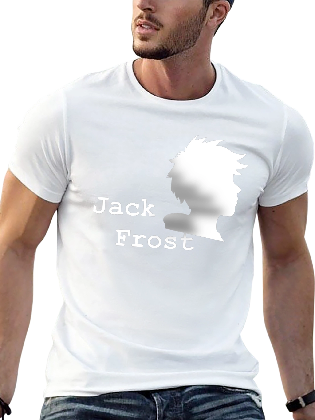 Jack Frost Silhouette T-Shirt - Cool Graphic Tee