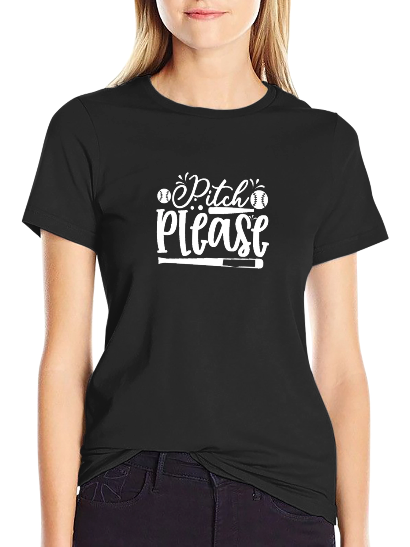 Pitch Please Baseball T-Shirt