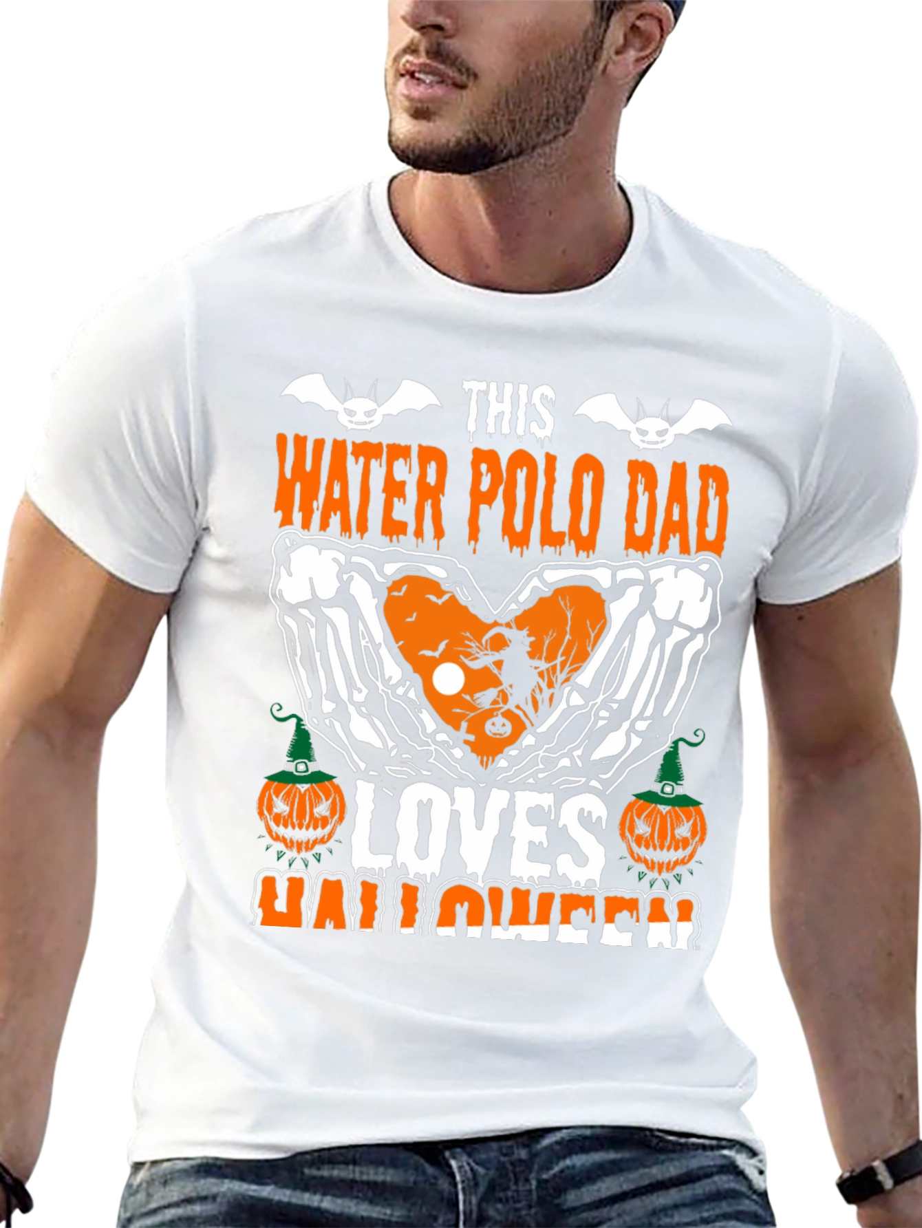 Water Polo Dad Halloween T-Shirt