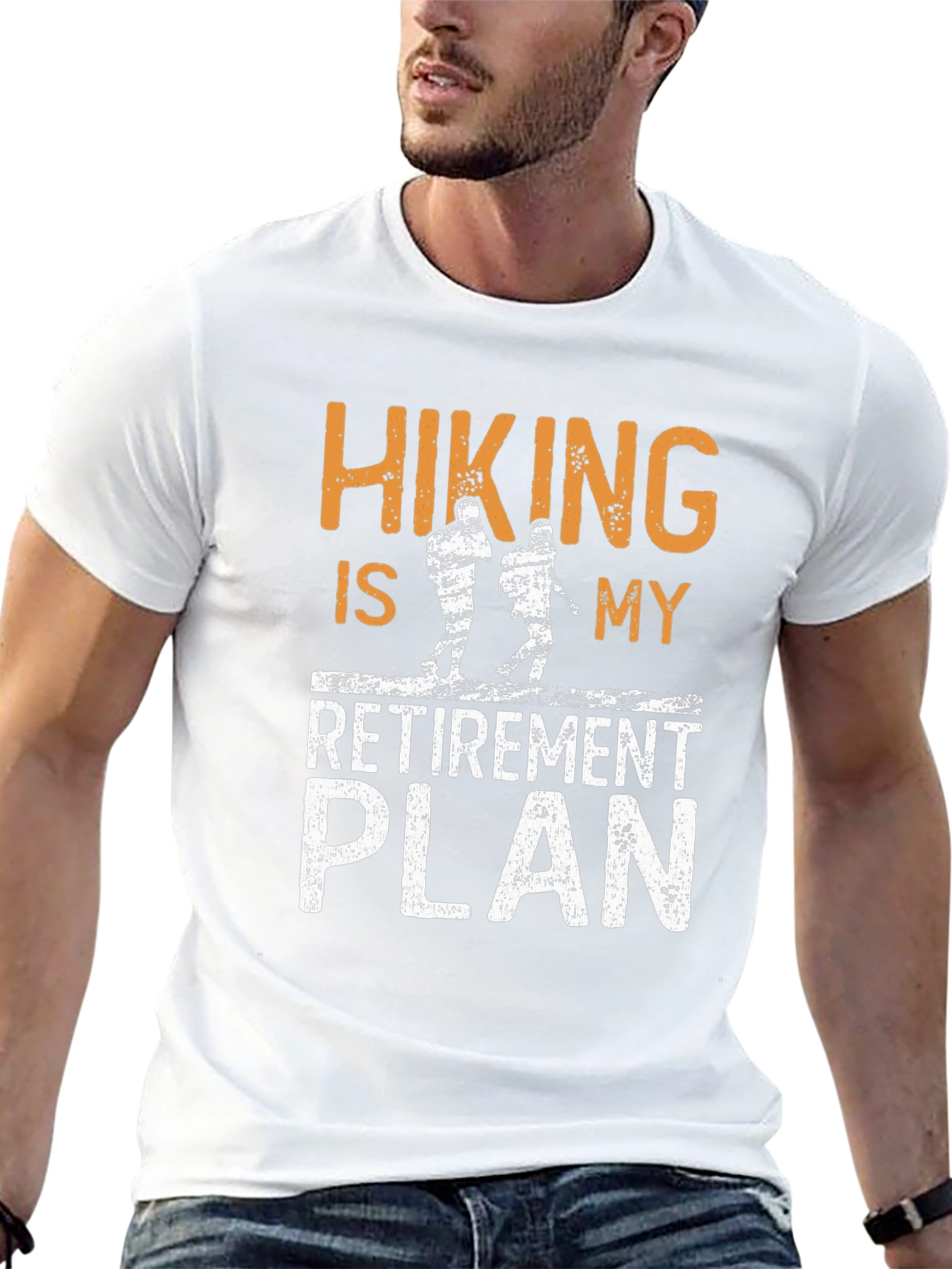 Hiking Retirement Plan Graphic Tee