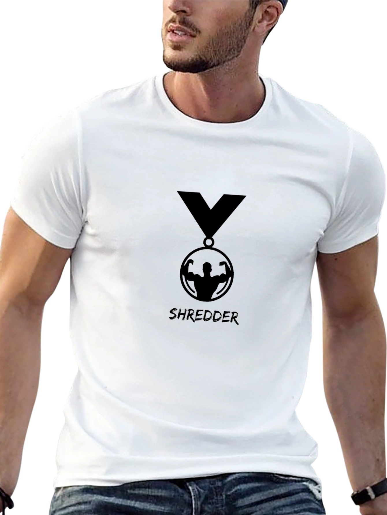 Shredder Gym Black T-Shirt - Fitness Apparel