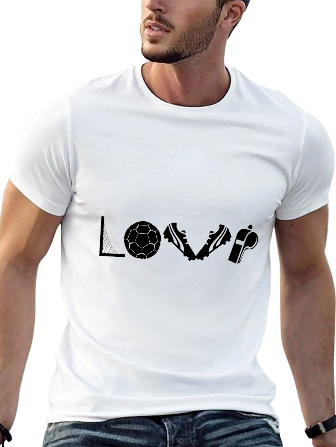 Soccer Love Graphic T-Shirt