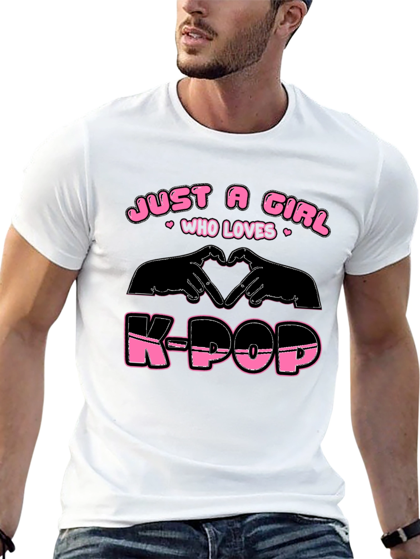 Just A Girl Who Loves K-Pop T-Shirt