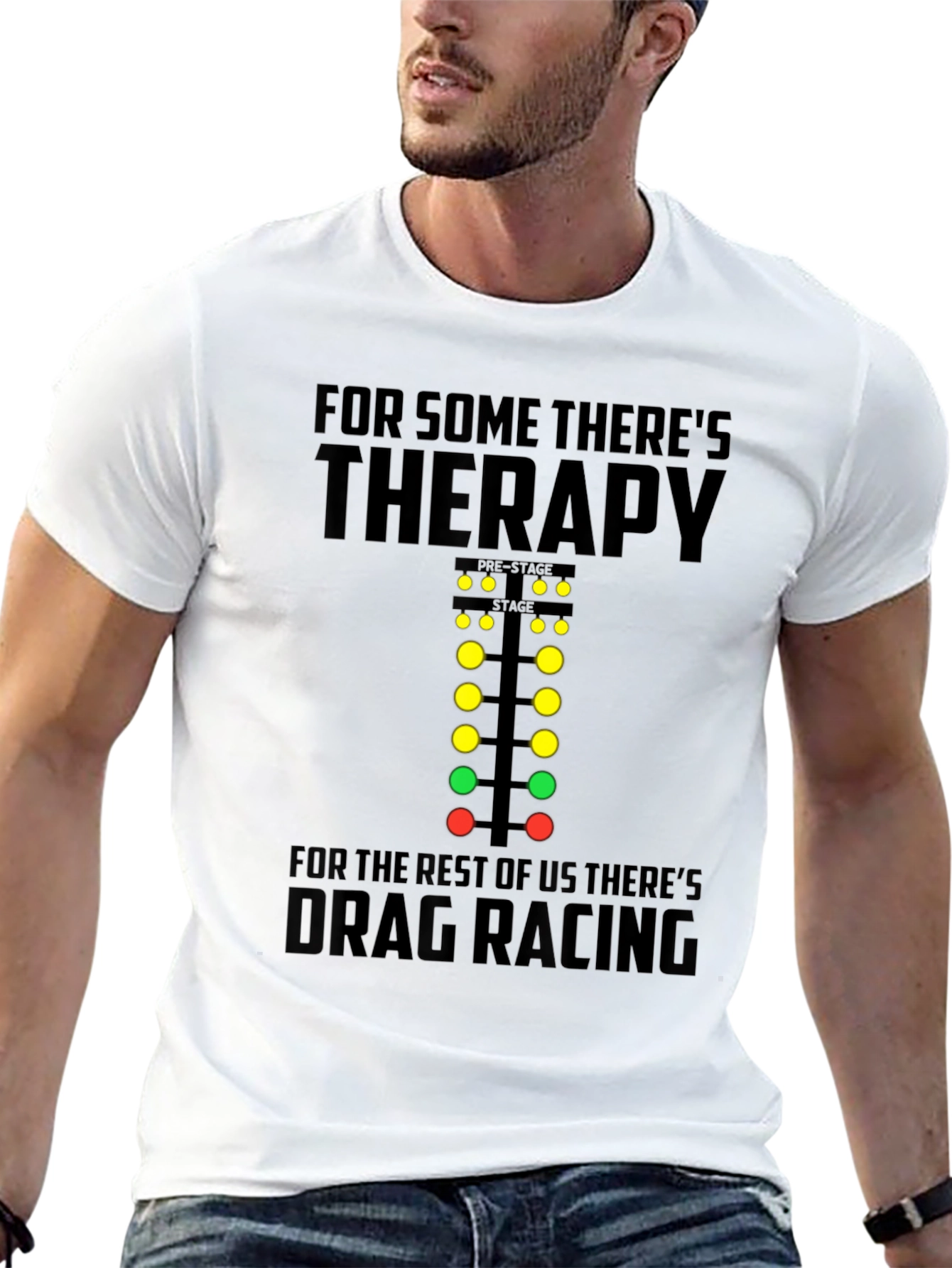 Drag Racing Therapy T-Shirt - Racer Tee