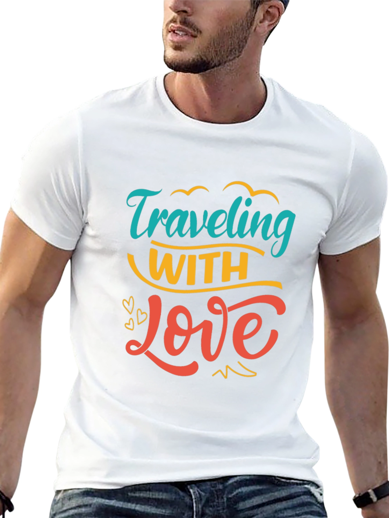 Traveling With Love Graphic T-Shirt