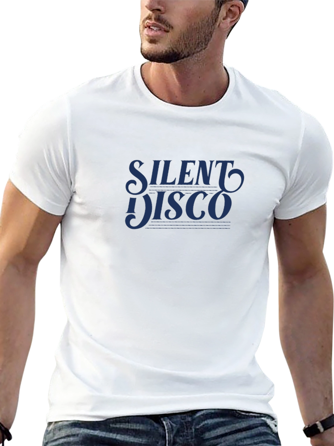 Silent Disco Graphic Tee - Cool & Comfortable