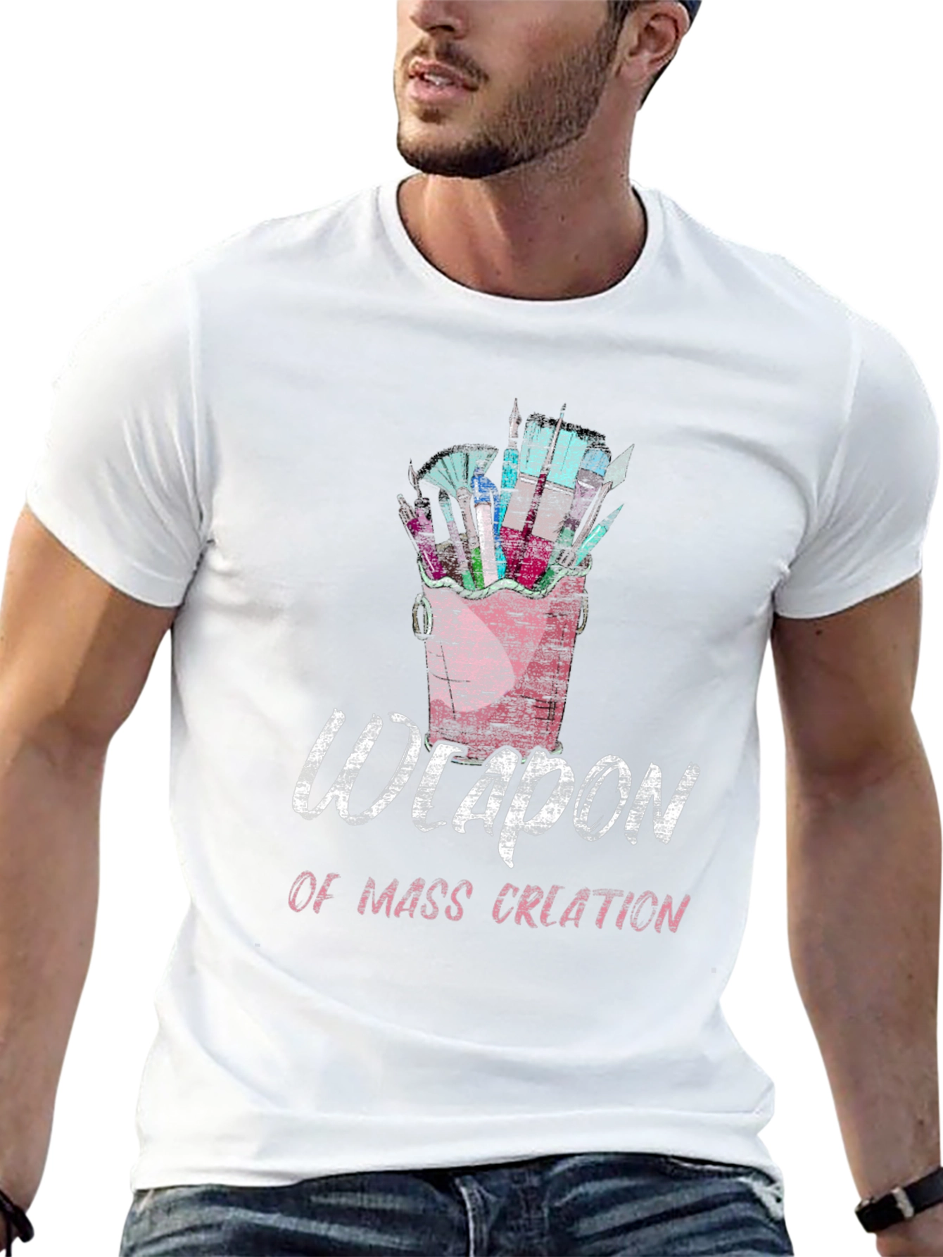 Weapon of Mass Creation Artist T-Shirt