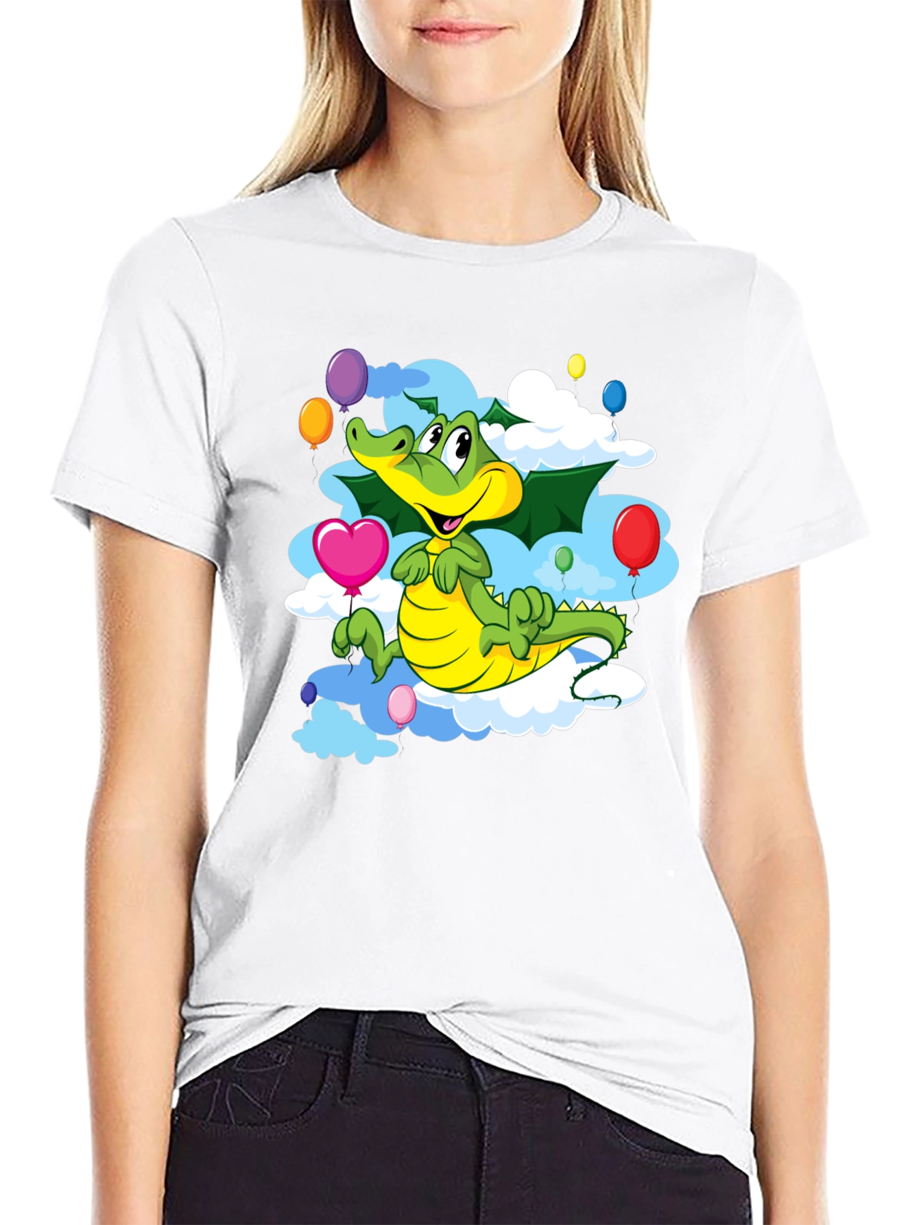 Cartoon Crocodile T-Shirt