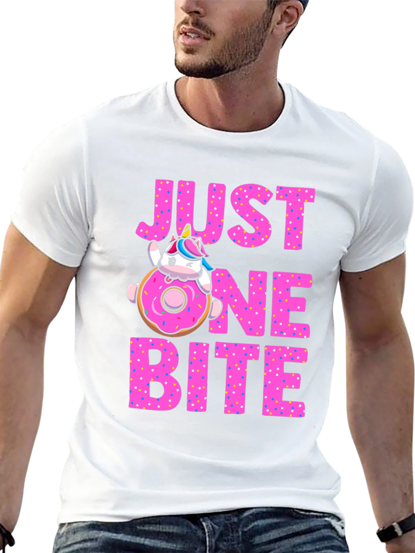 Just One Bite Unicorn Donut T-Shirt