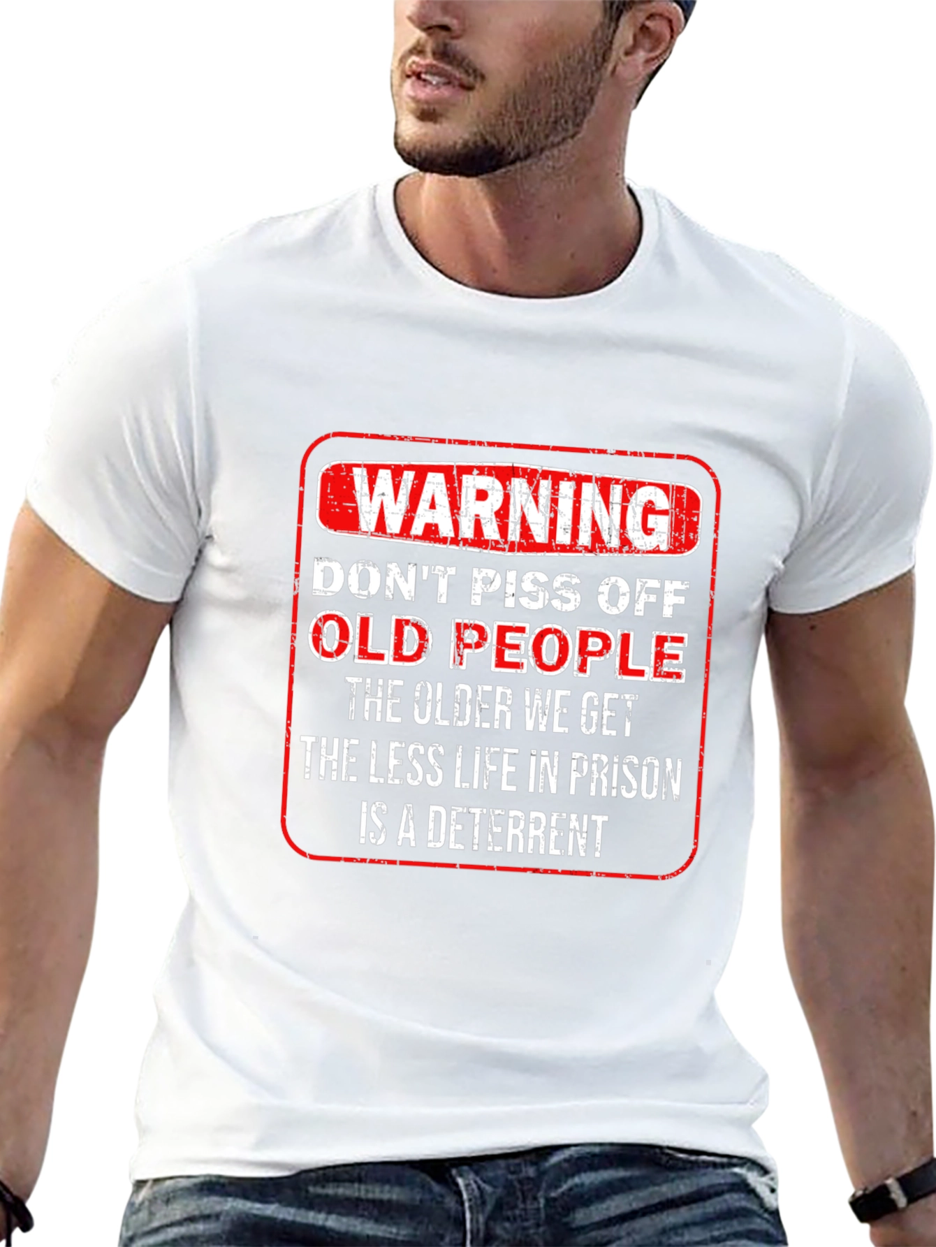Warning Old People T-Shirt