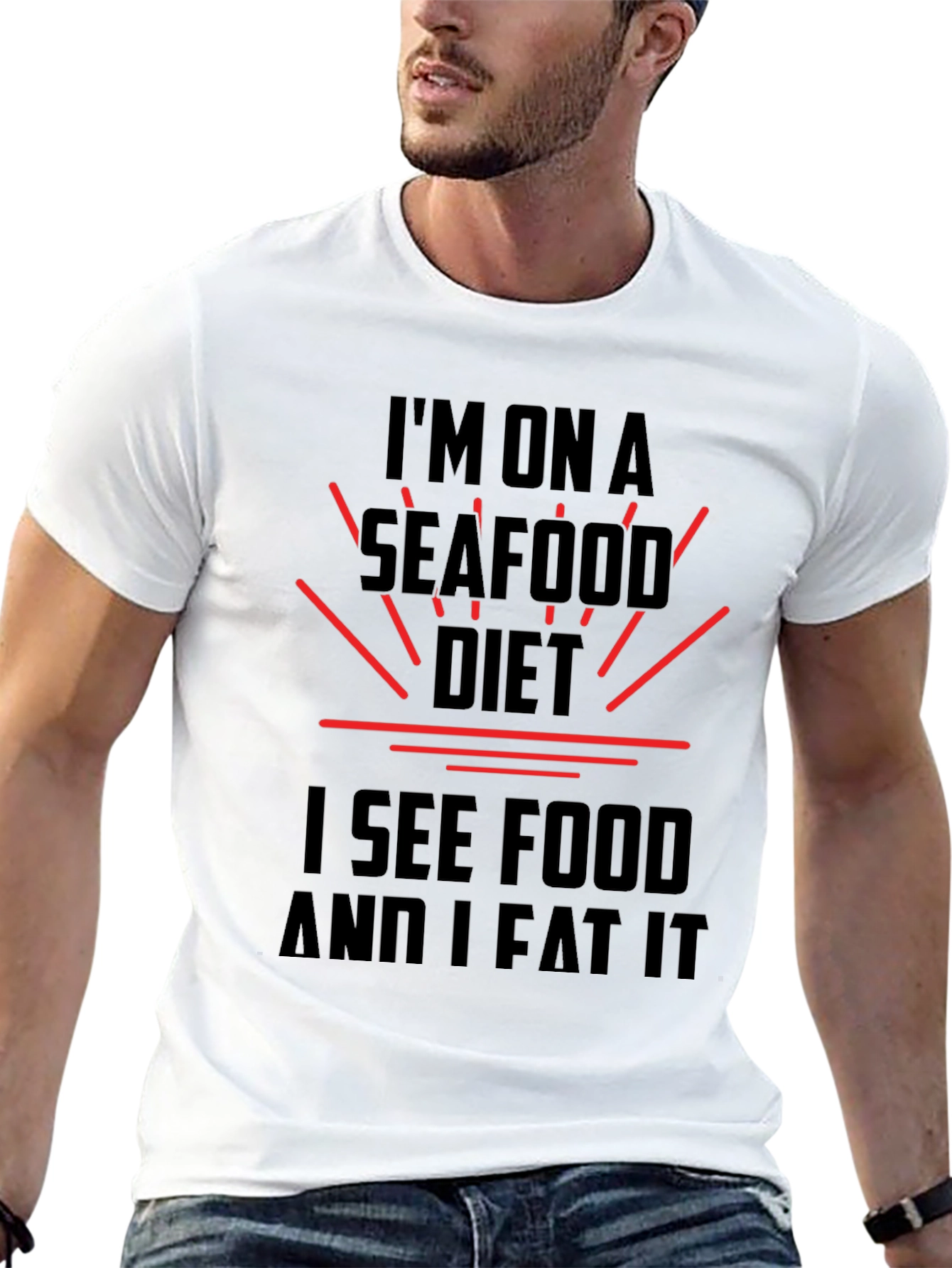 Seafood Diet T-Shirt - See Food and Eat It!