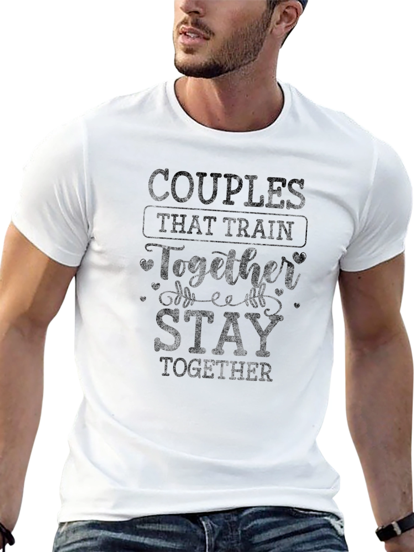 Couples That Train Together Stay Together T-Shirt
