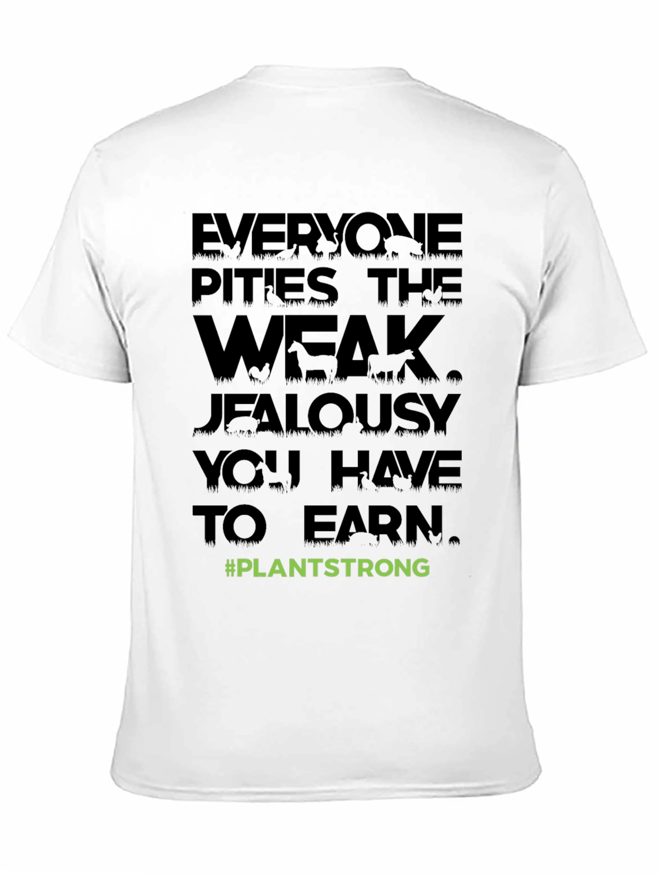 Plant Strong Vegan Graphic Tee