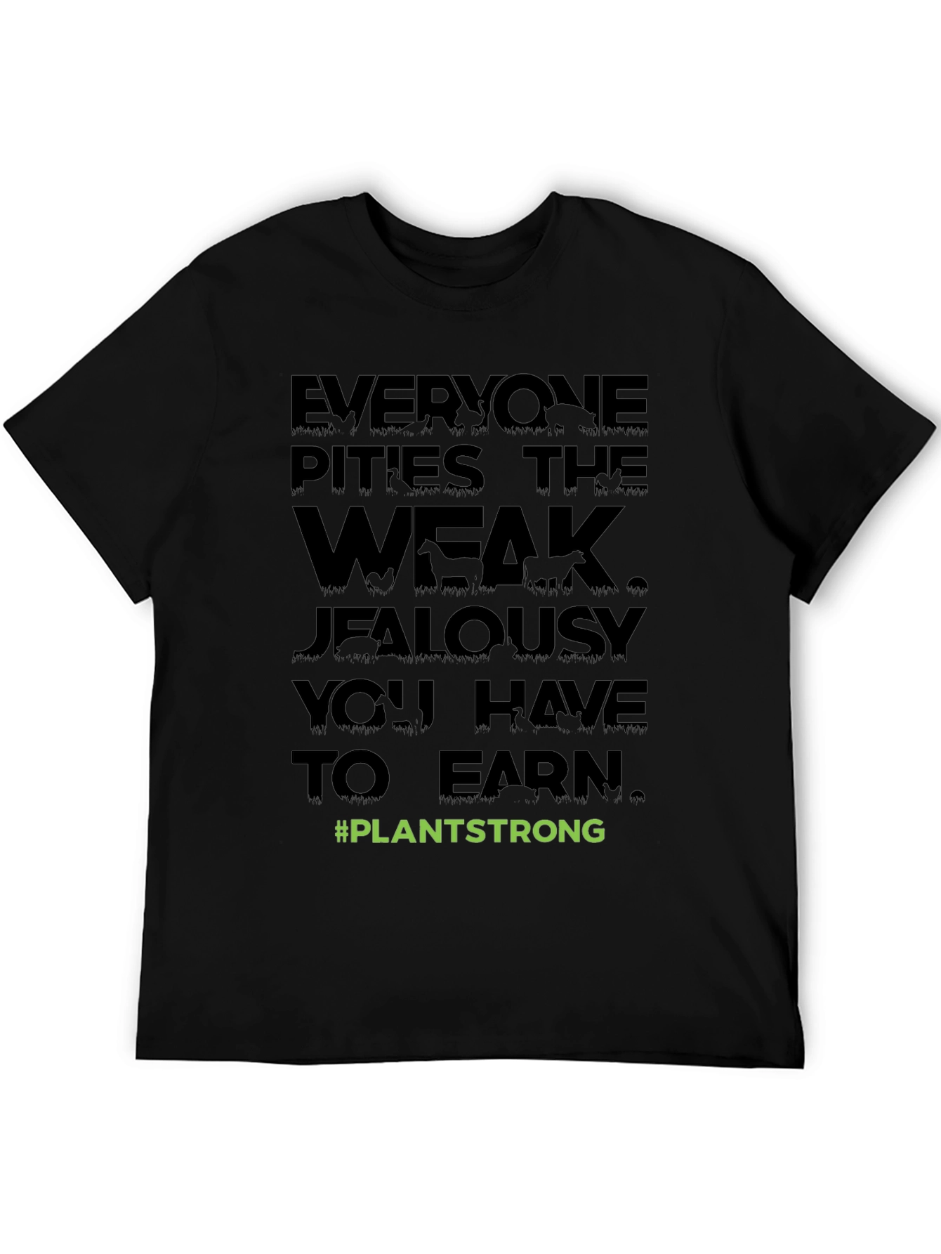 Plant Strong Vegan Graphic Tee