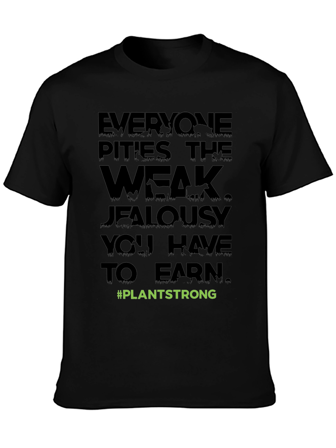 Plant Strong Vegan Graphic Tee