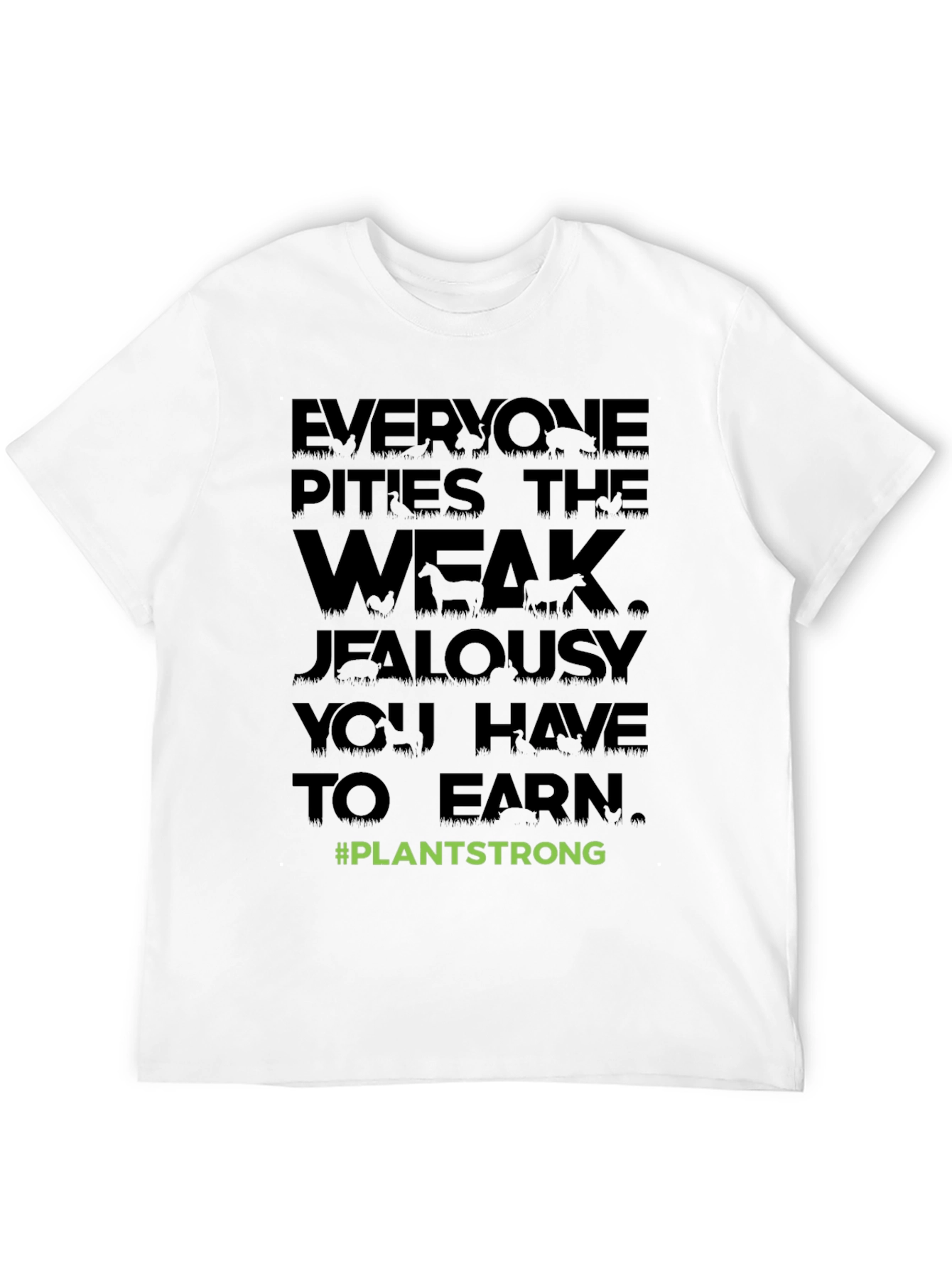 Plant Strong Vegan Graphic Tee