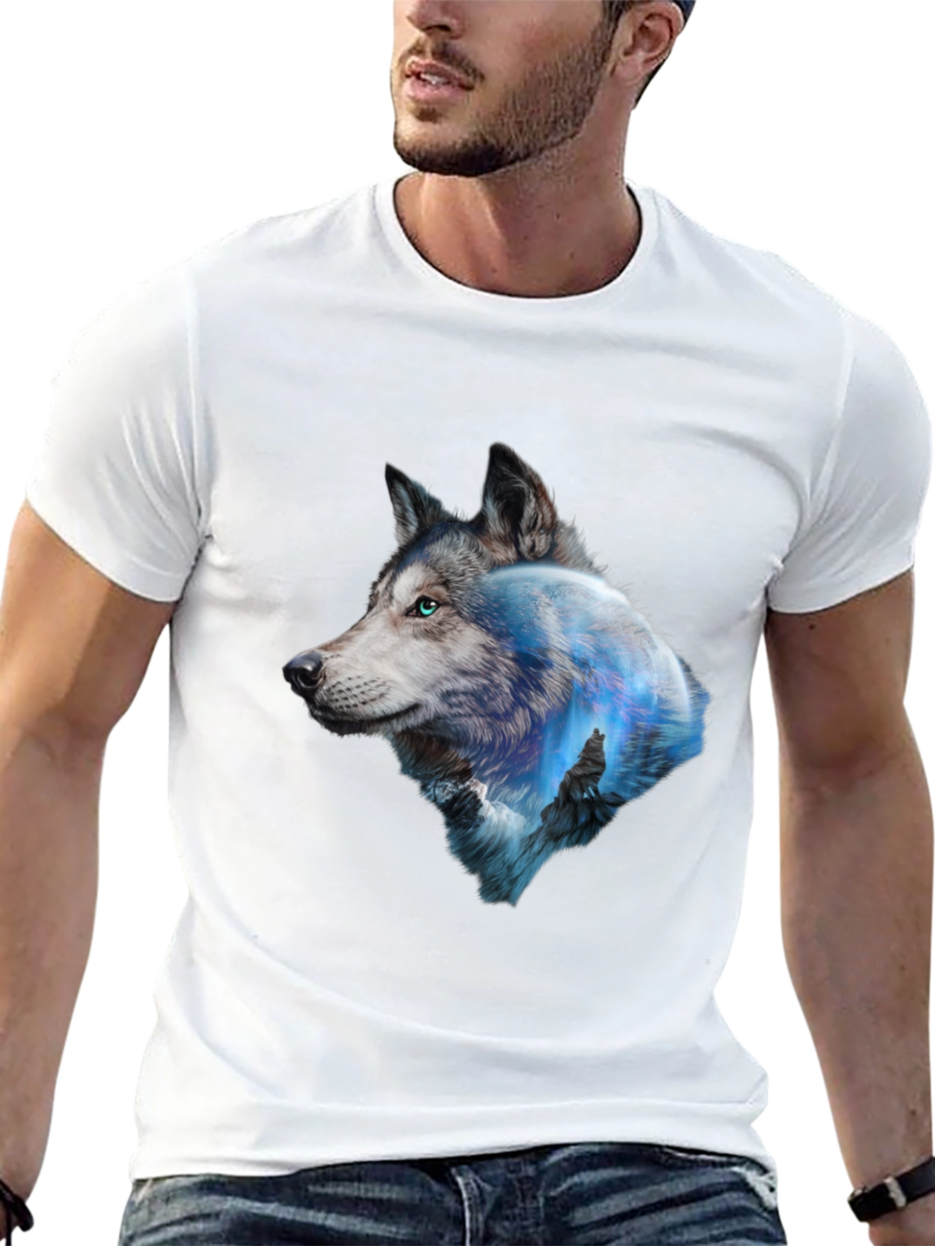 Wolf Graphic Tee - Midnight Howl