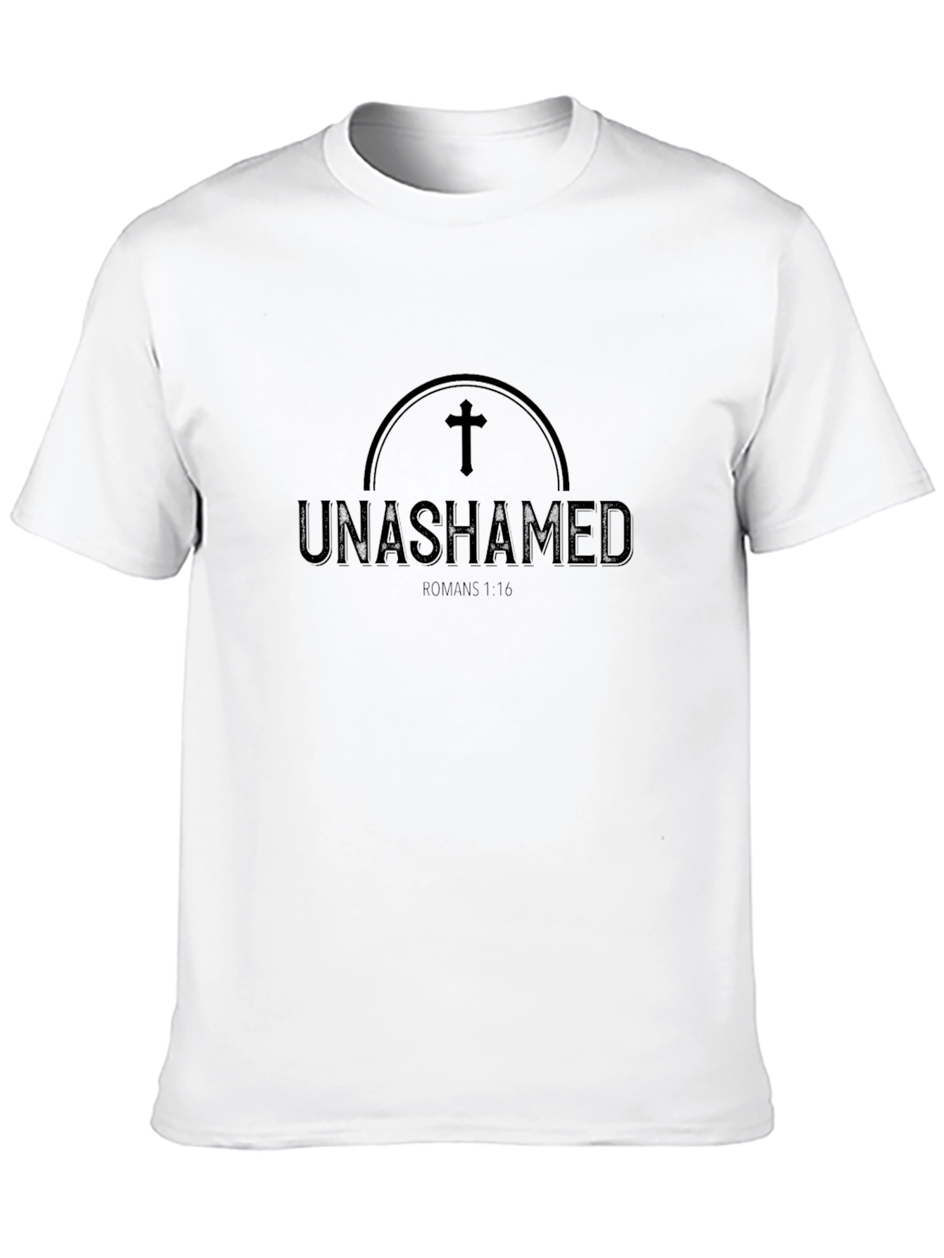 Unashamed Christian T-Shirt - Black