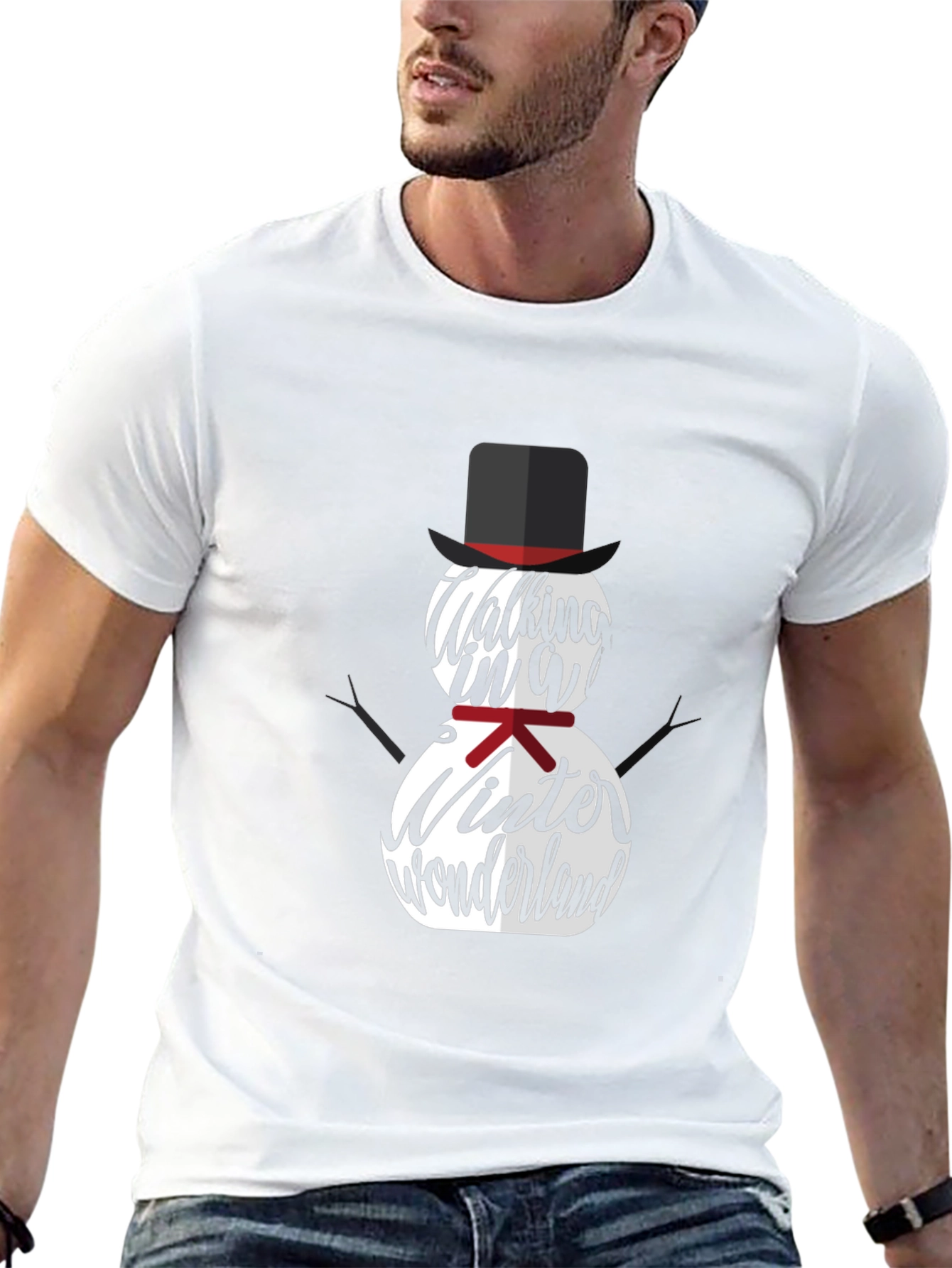 Winter Wonderland Snowman Graphic Tee