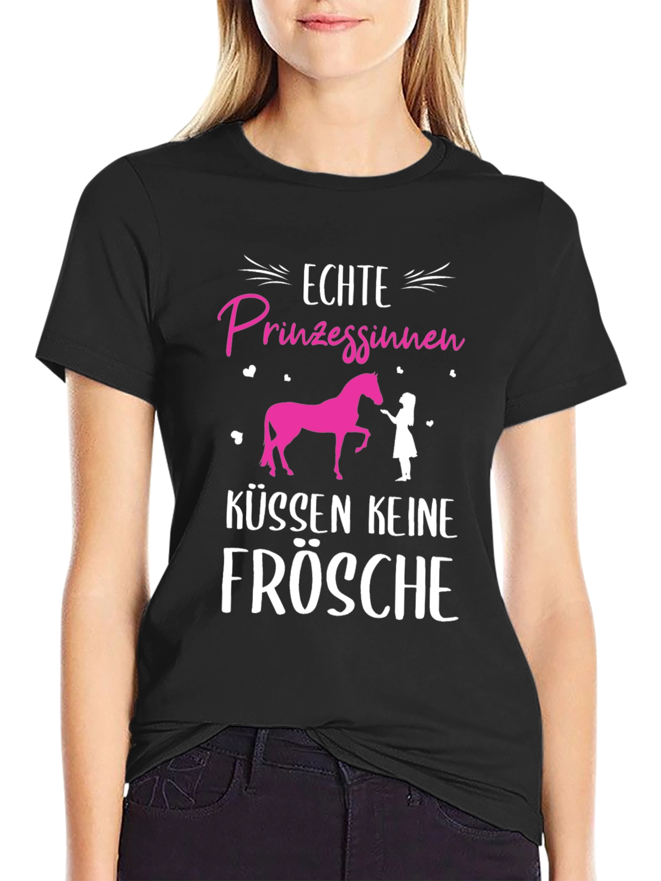 Echte Prinzessinnen T-Shirt - Horse Princess Tee