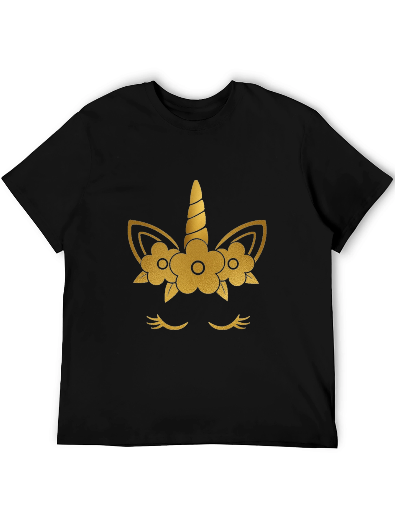 Unicorn Tee - Gold Foil Design