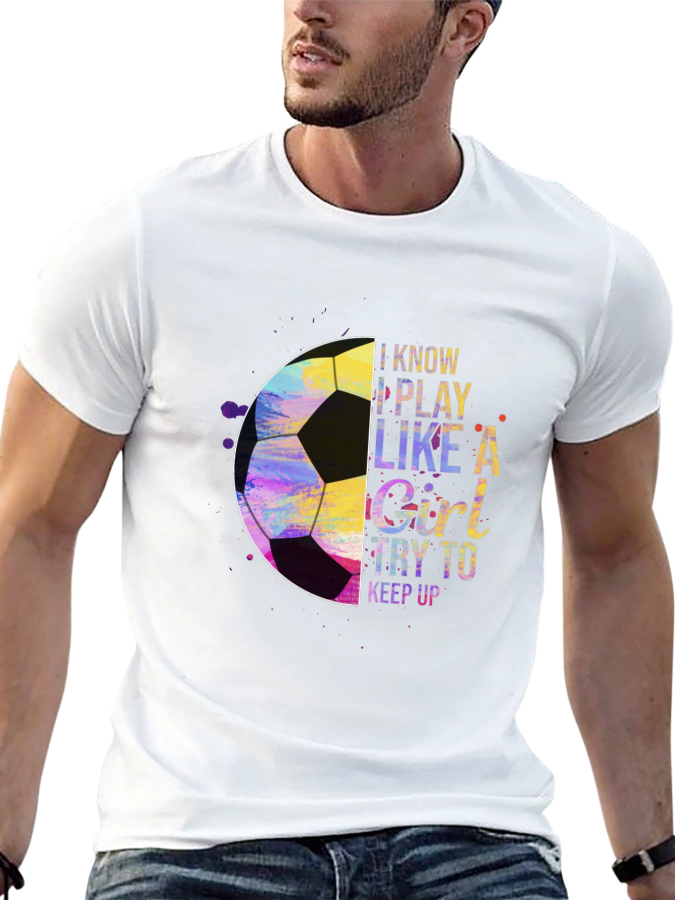 I Play Like a Girl Soccer T-Shirt