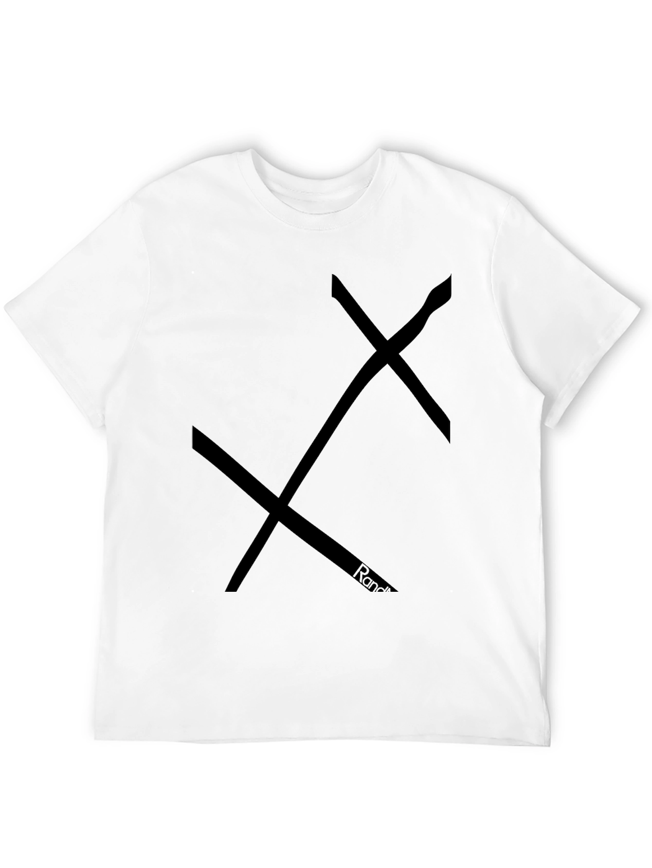 Abstract Black Graphic Tee - Unisex