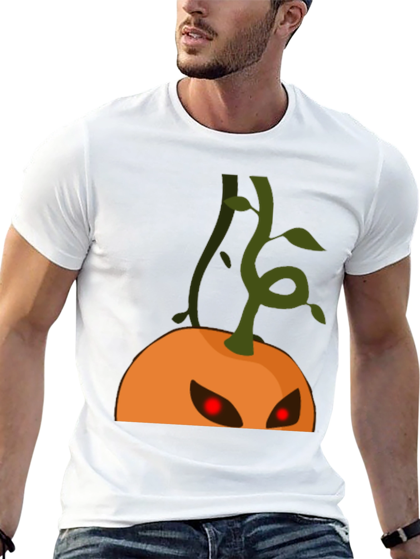 Spooky Pumpkin T-Shirt - Halloween Style