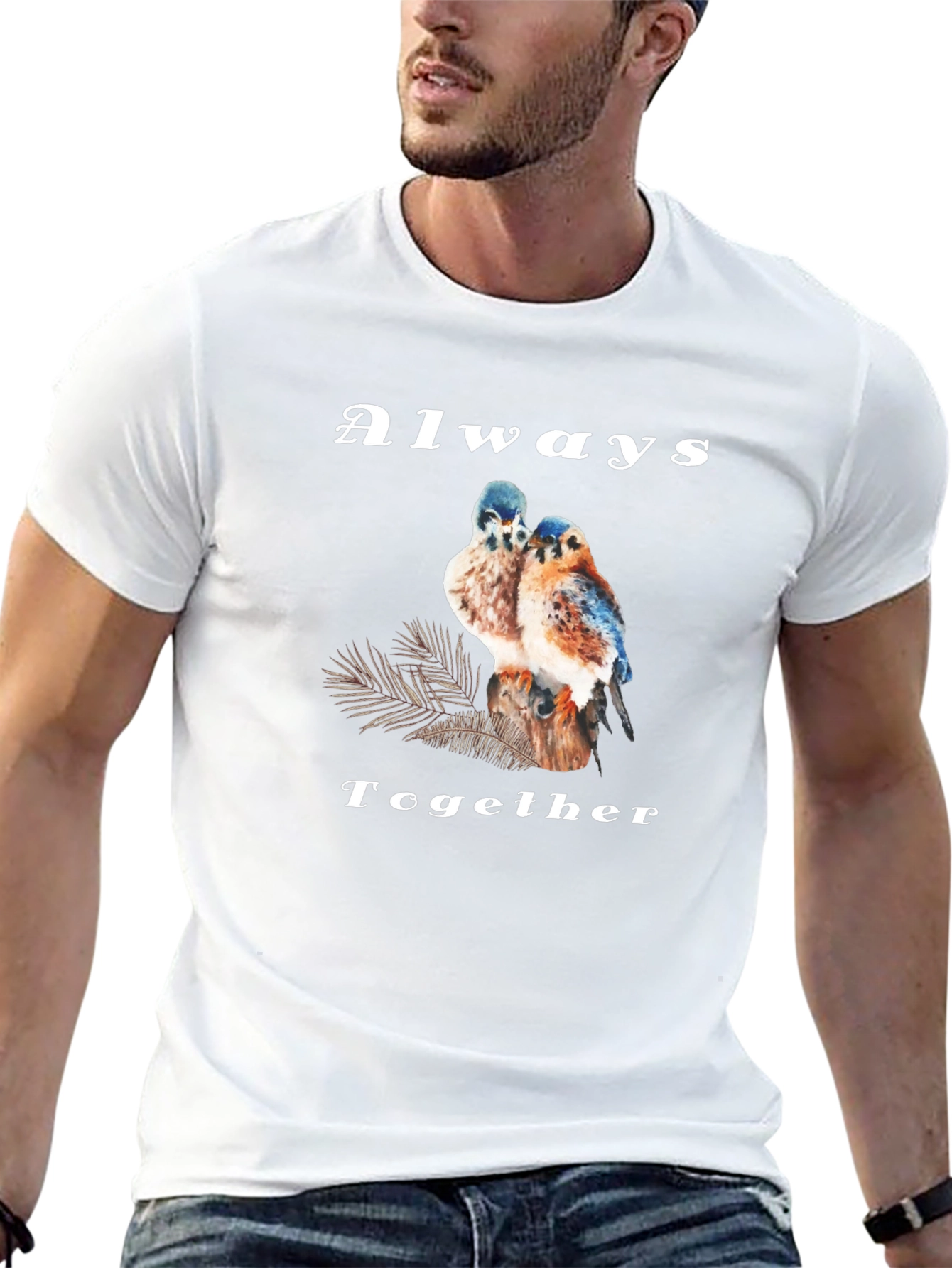 Always Together Bird Graphic Tee