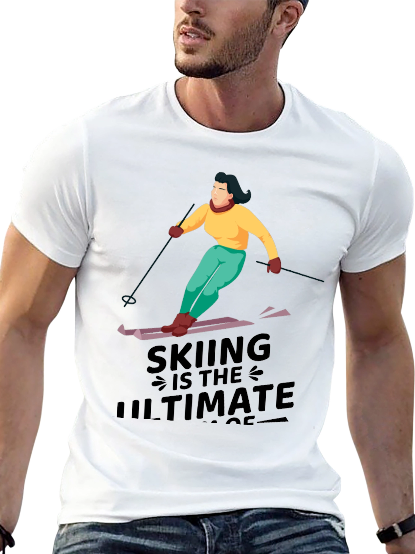 Skiing is the Ultimate T-Shirt