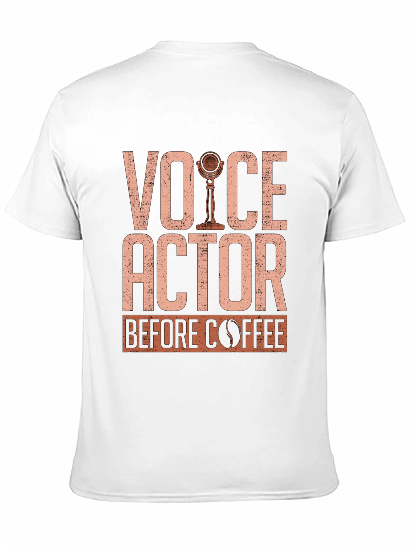 Voice Actor Before Coffee T-Shirt