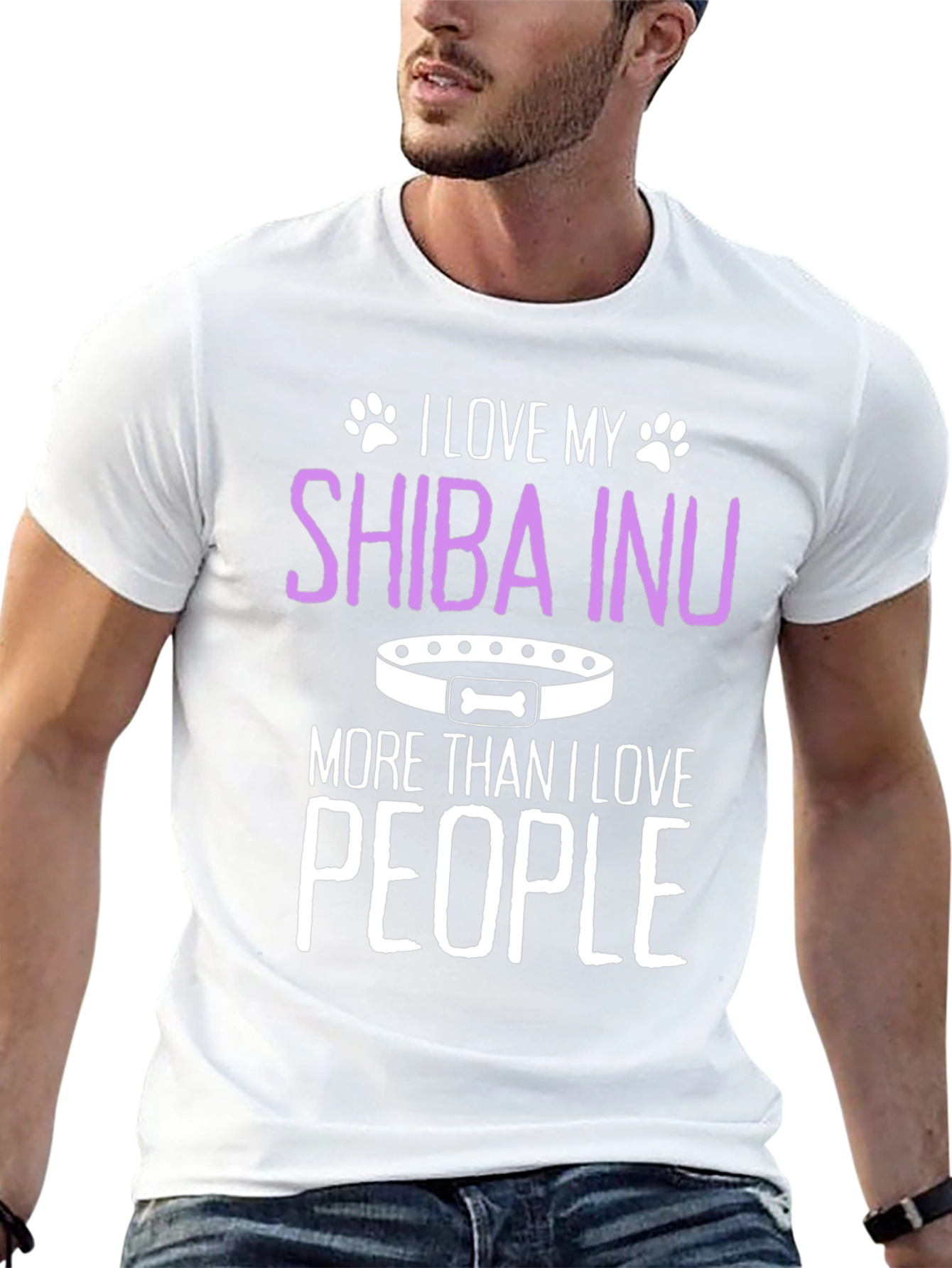 I Love My Shiba Inu T-Shirt