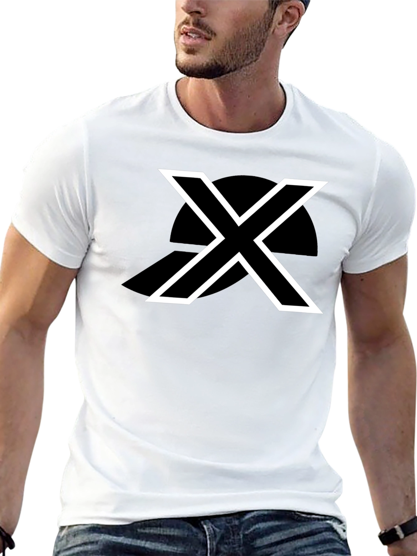 Graphic X T-Shirt - Casual Style