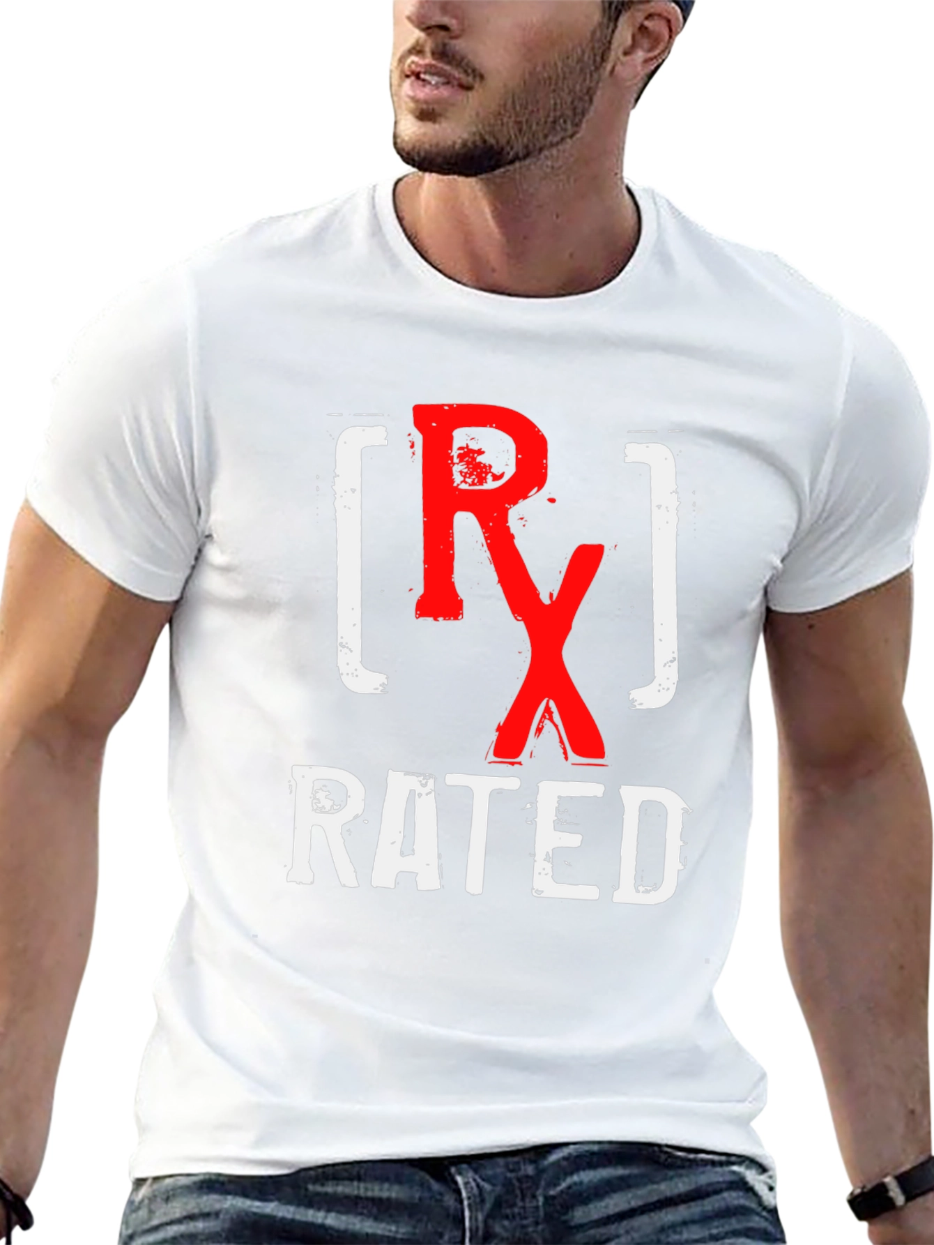 RX Rated Graphic Tee - Novelty T-Shirt
