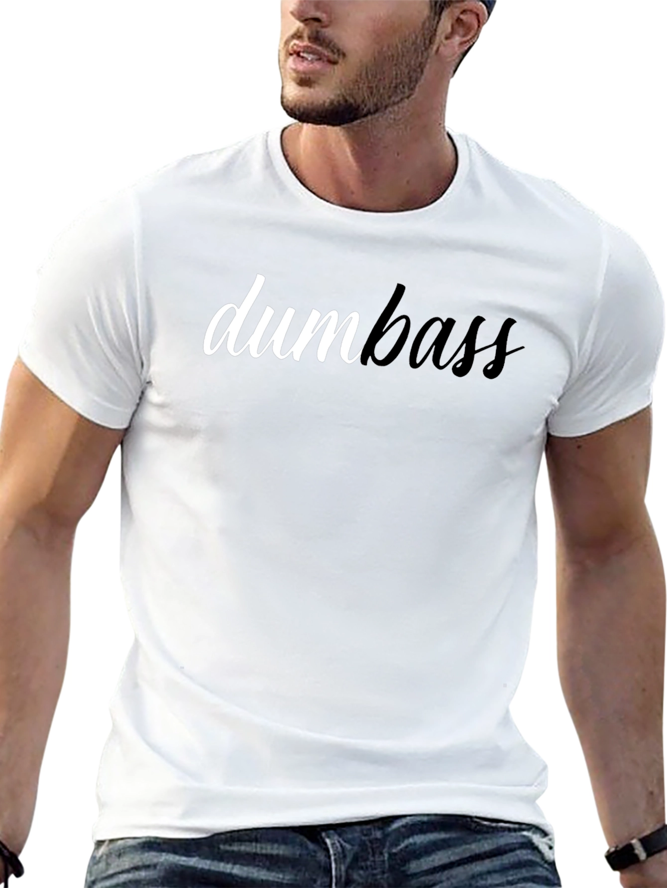 Dumbass Graphic Tee - Casual Black T-Shirt