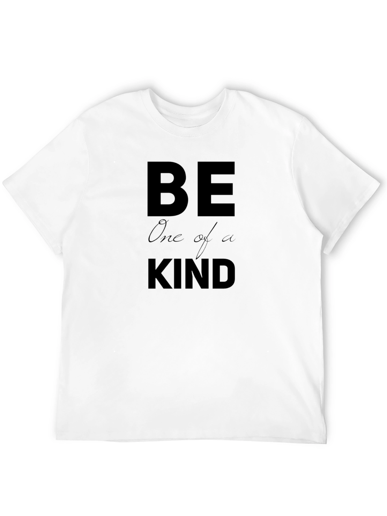 Be One of a Kind Black Graphic Tee