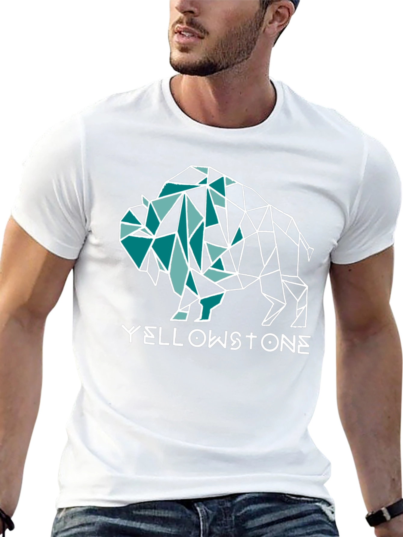 Yellowstone Bison Graphic T-Shirt
