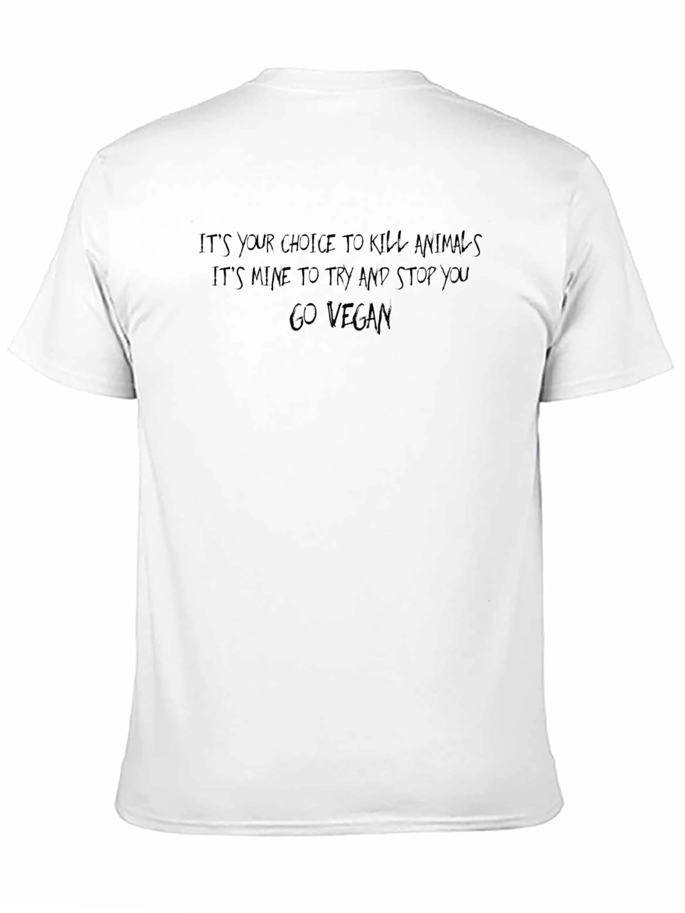 Vegan Slogan T-Shirt