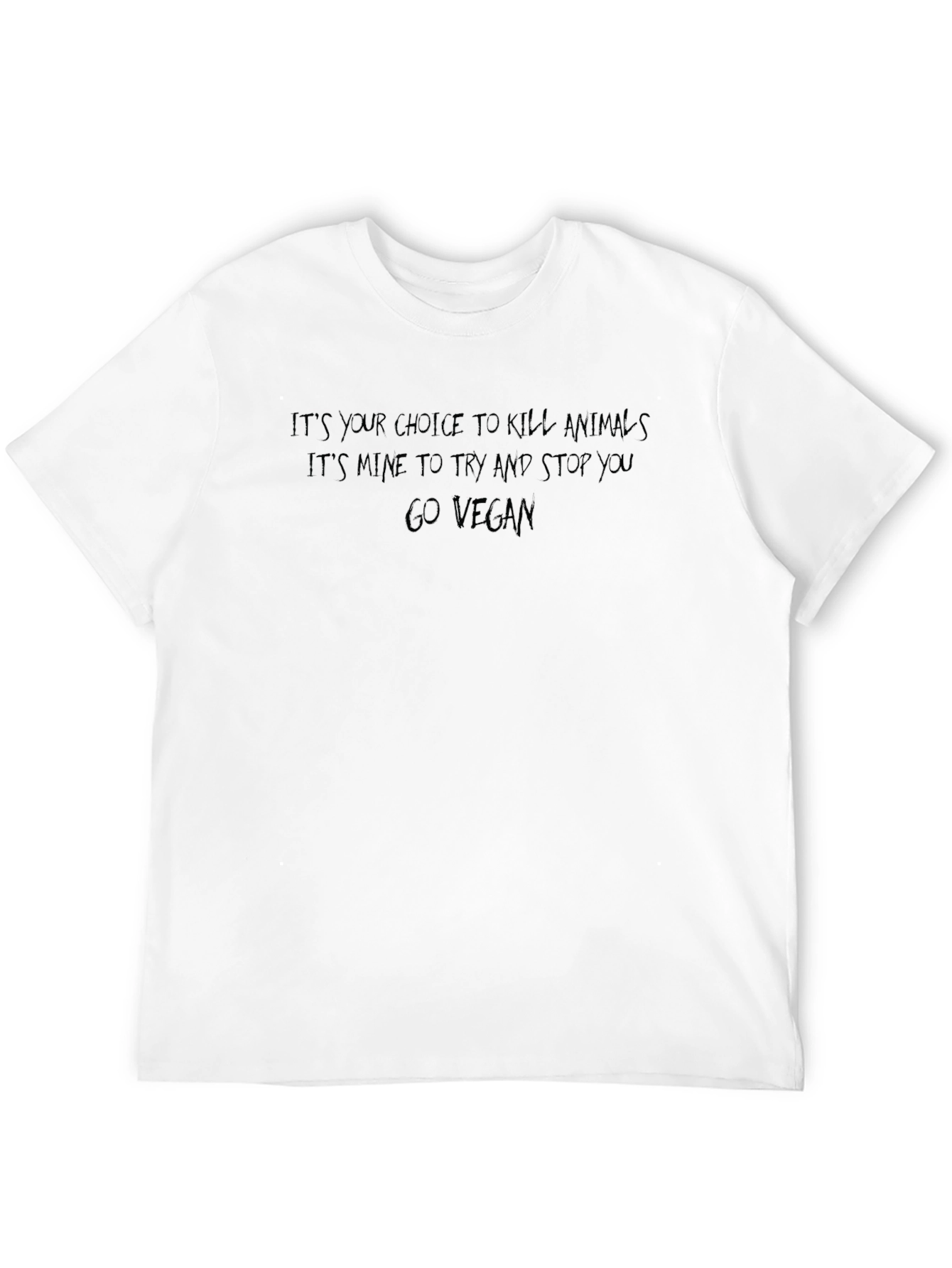 Vegan Slogan T-Shirt
