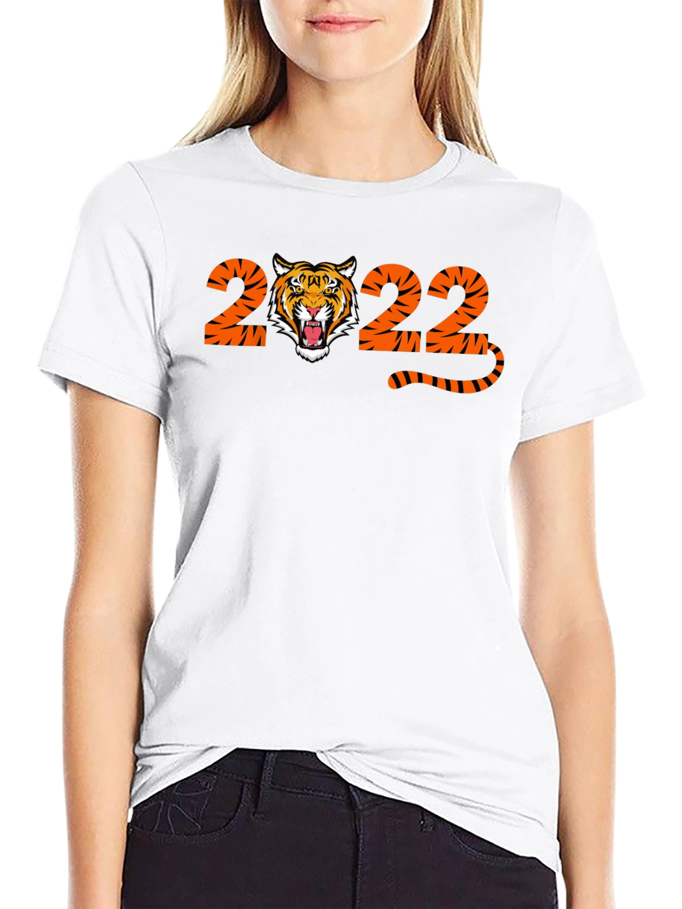 Tiger 2022 Graphic Print Tee