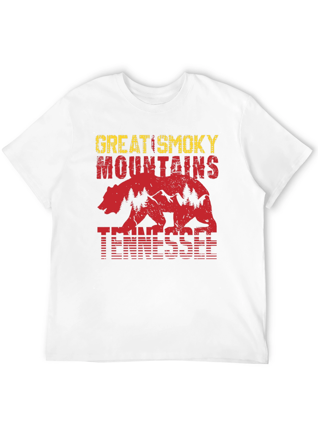 Great Smoky Mountains Tennessee Bear T-Shirt