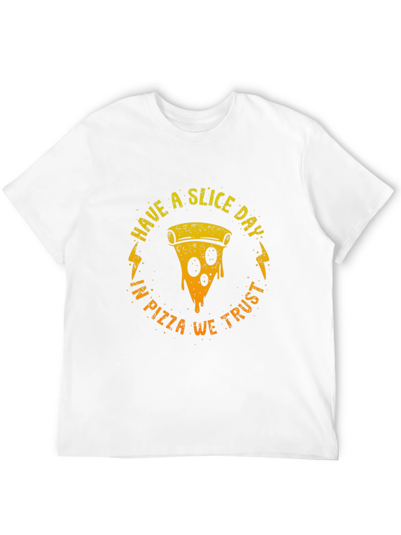 Have a Slice Day Pizza Graphic T-Shirt